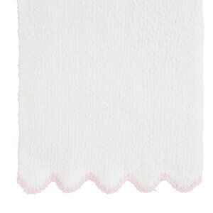 Scallop Chenille Baby Blanket